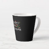 Gelukkig kerstfeest | Programma Naughty Nice Latte Mok (Rechterhoek)