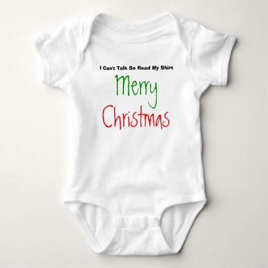 Gelukkig kerstfeest romper (Voorkant)