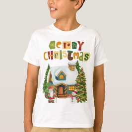Gelukkig kerstfeest | Santa Claus Say Merry Kerstm T-shirt