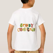 Gelukkig kerstfeest | Santa Claus Say Merry Kerstm T-shirt (Achterkant)