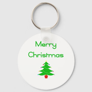 Gelukkig kerstfeest sleutelhanger