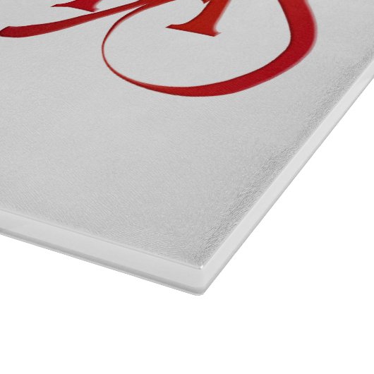 Gelukkig kerstfeest snijplank (Hoek)