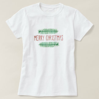 Gelukkig kerstfeest t-shirt