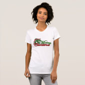 Gelukkig kerstfeest t-shirt (Voorkant volledig)