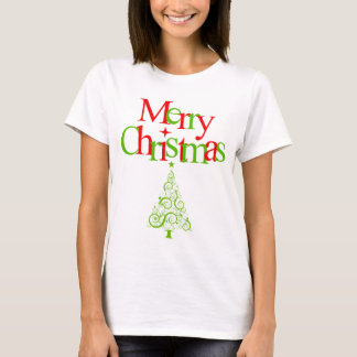 Gelukkig kerstfeest t-shirt