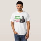 Gelukkig kerstfeest t-shirt (Voorkant volledig)