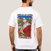 Gelukkig kerstfeest t-shirt (Achterkant)