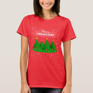 Gelukkig kerstfeest t-shirt