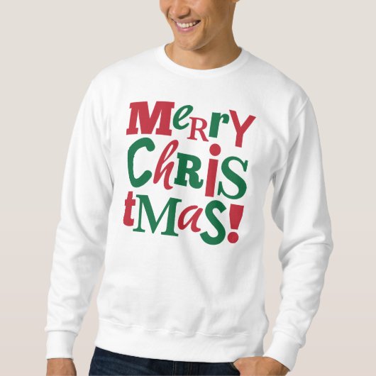 Gelukkig kerstfeest trui (Voorkant)