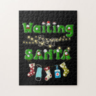 Gelukkig kerstfeest Vroegere kerstvakantie Legpuzzel