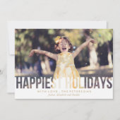 Gelukkig kerstgroet met Feestdagen Feestdagenkaart (Voorkant)