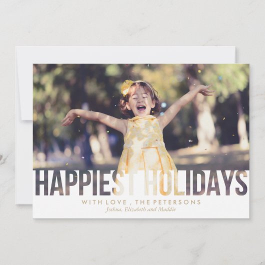 Gelukkig kerstgroet met Feestdagen Feestdagenkaart (Voorkant)