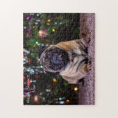 Gelukkig kerstmama. legpuzzel (Verticaal)