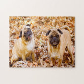 Gelukkig kerstmama. legpuzzel (Horizontaal)