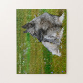 Gelukkig kerstmama. legpuzzel (Verticaal)