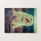 Gelukkig kerstmama. legpuzzel (Horizontaal)