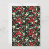 Gelukkig Kerstmis Foto Feestdagenkaart (Achterkant)