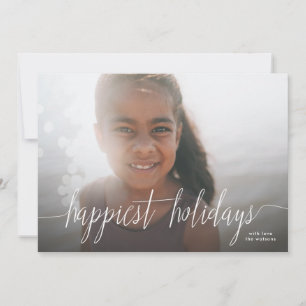 Gelukkig Kerstmis Kerst Foto Kaart
