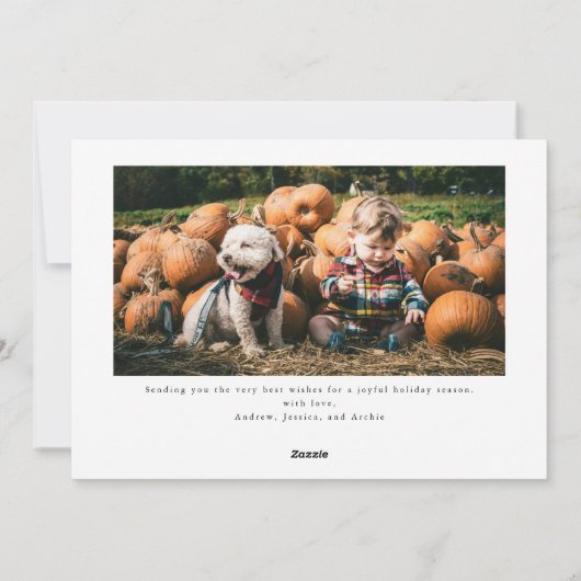 Gelukkig Kerstmis Steen Kerstmis Kerstdag Kaart (Achterkant)