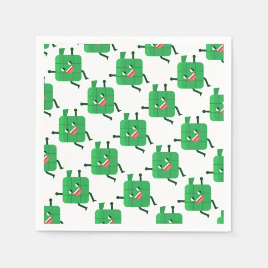 gelukkig ketupat servet (Voorkant)