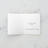 Gelukkig kiest het Wenskaart van de Dag van de Feestdagen Kaart (Binnen)