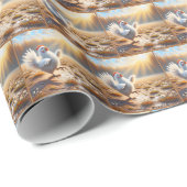 Gelukkig kip dansen in vuil cadeaupapier (Rol Hoek)