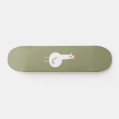 Gelukkig Kip Persoonlijk Skateboard (Horizontaal)
