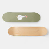 Gelukkig Kip Persoonlijk Skateboard (Horizontaal)