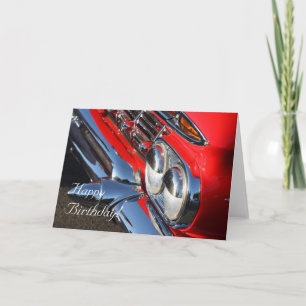 Gelukkig Klassiek de autowenskaart van de Kaart
