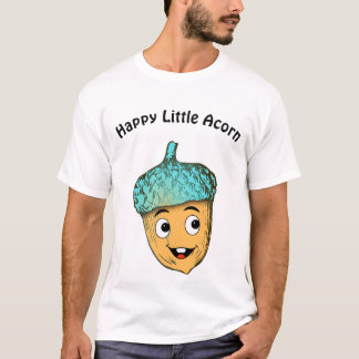 "Gelukkig Klein Eikel" Lachende Eikel Bosvriend T-shirt