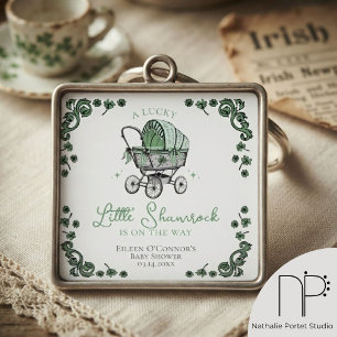 Gelukkig Klein Klavertje St. Patrick's Day Baby Sh Sleutelhanger