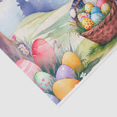 Gelukkig klein konijn 1, Pasen Tissuepapier (Detail)
