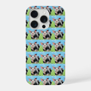 Gelukkig Klein Varken Schilderij iPhone 15 Pro Case