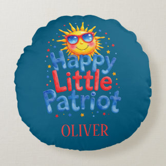 Gelukkig Kleine Patriottische Kinderkamer Decorati Rond Kussen