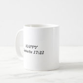 Gelukkig koffiemok (Voorkant links)