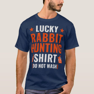 Gelukkig Konijn Jacht Grappig Konijn Jager T-shirt