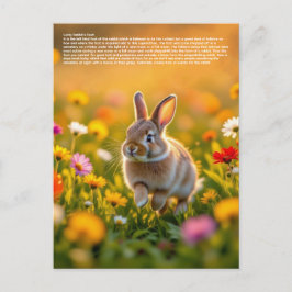 Gelukkig Konijnenpoot Briefkaart