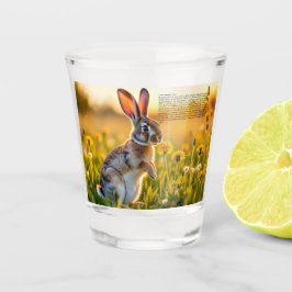 Gelukkig Konijnenpoot Shot Glas