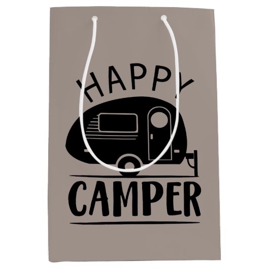 Gelukkig kunstfeest in Camper Medium Cadeauzakje (Voorkant)