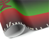 Gelukkig Kwanzaa Kaarsen Inpakpapier (Rol Hoek)