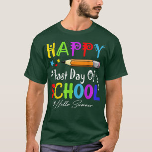 Gelukkig laatste dag van de Hallo T-shirt