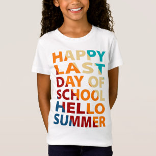 Gelukkig laatste dag van de Hallo T-shirt