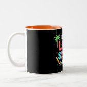 Gelukkig laatste dag van de Hallo Tweekleurige Koffiemok (Links)