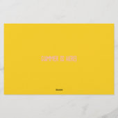 Gelukkig laatste dag van de School Briefpapier (Achterkant)