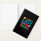 Gelukkig laatste dag van het Afstuderen op school Planner (Display)