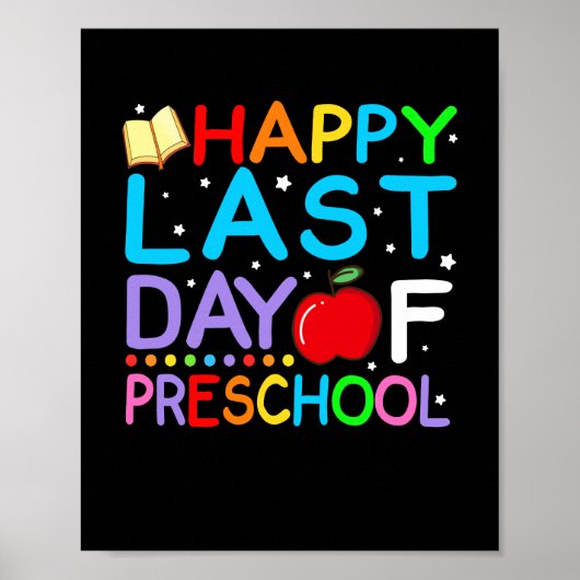Gelukkig laatste dag van het Afstuderen van de kle Poster (Voorkant)