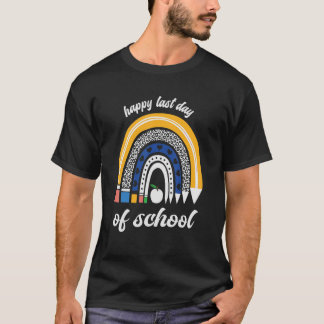 Gelukkig laatste dag van het Afstuderen van de sch T-shirt