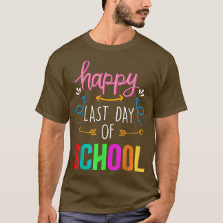 Gelukkig Laatste dag van School 2022 Afstudeerder  T-shirt