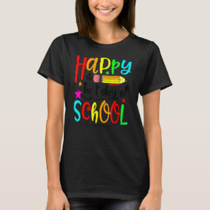 Gelukkig laatste dag van school Hallo zomerleraar T-shirt