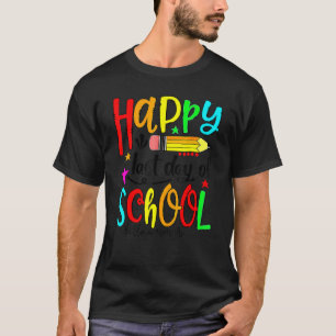 Gelukkig laatste dag van school Hallo zomerleraar  T-shirt